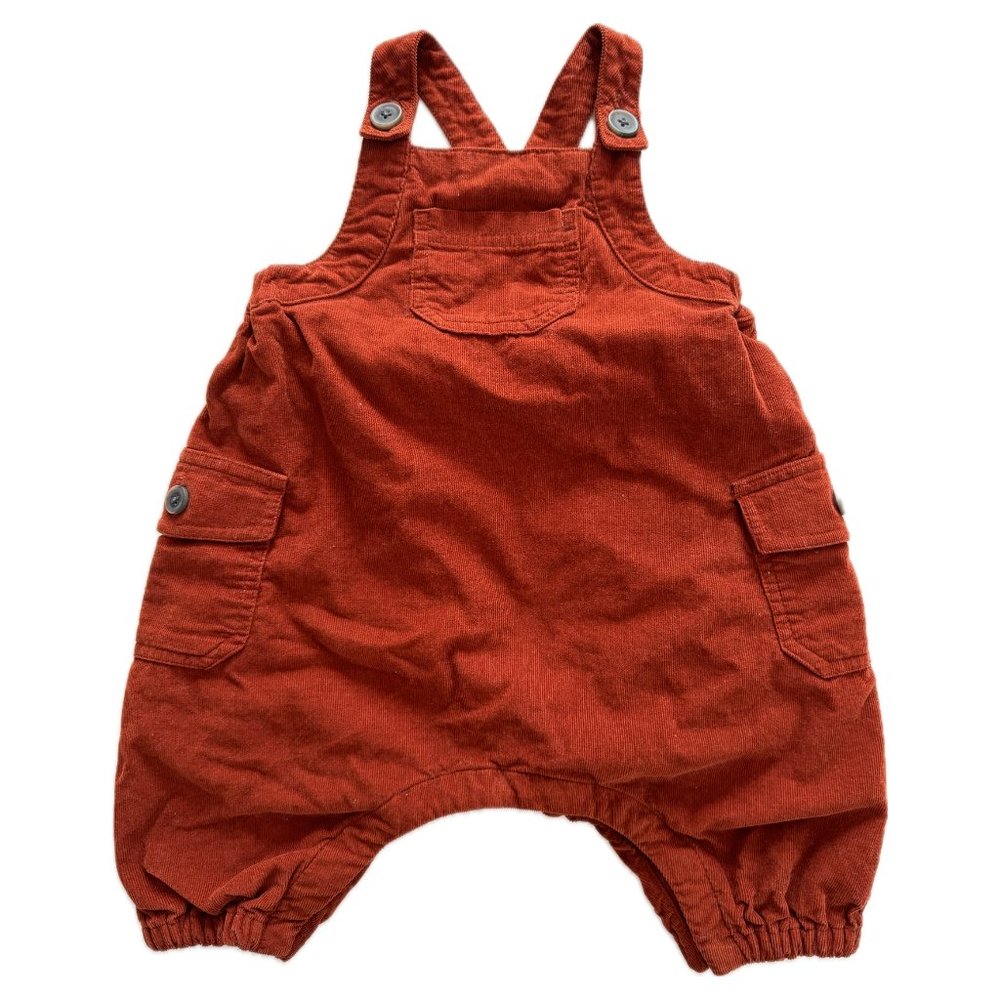 Banana Republic 100% Organic Cotton Rust Overall for Baby 6-12 Months